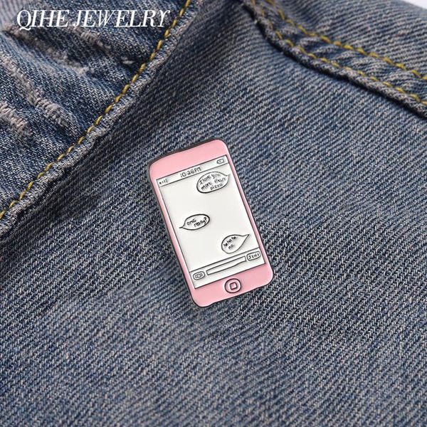 pins, brooches mobile phone enamel pin message metal badge lapel clothes jewelry backpack hat brooch lover party friend gift custom wholesal, Gray
pins, brooches mobile phone enamel pin message metal badge lapel clothes jewelry backpack hat brooch lover party friend gift custom wholesal, Gray