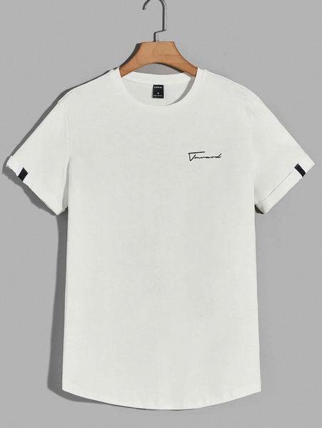 men letter graphic patched detail tee f8vt#, White;black
men letter graphic patched detail tee f8vt#, White;black