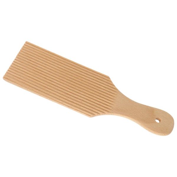 1pc wood pasta board noodles butter paddle home stripe shaped mold (log color) dishes & plates
1pc wood pasta board noodles butter paddle home stripe shaped mold (log color) dishes & plates