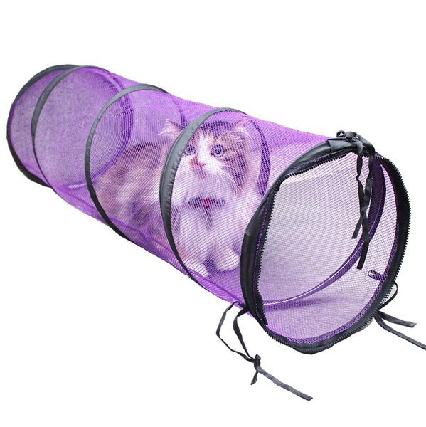 practical cat tunnel, toy, pet tube foldable game indoor and outdoor kitten used for hidden training toys
practical cat tunnel, toy, pet tube foldable game indoor and outdoor kitten used for hidden training toys
