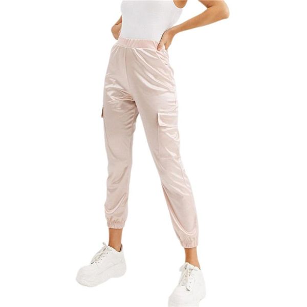 women pencil pants high-waist autumn fashion solid color harajuku wide long trousers 2021 ladies pleated women's & capris, Black;white
women pencil pants high-waist autumn fashion solid color harajuku wide long trousers 2021 ladies pleated women's & capris, Black;white