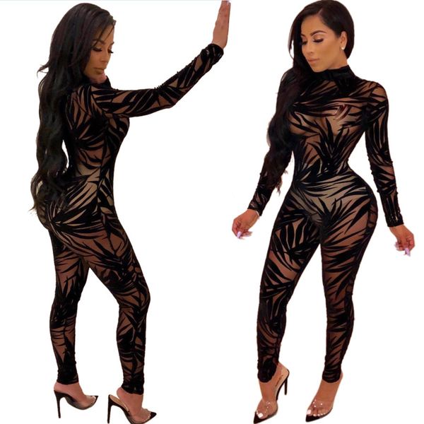 solid color mesh see-through bodycon jumpsuits women winter clubwear long sleeve high waist lace patchwork rompers jfgq, Gray
solid color mesh see-through bodycon jumpsuits women winter clubwear long sleeve high waist lace patchwork rompers jfgq, Gray