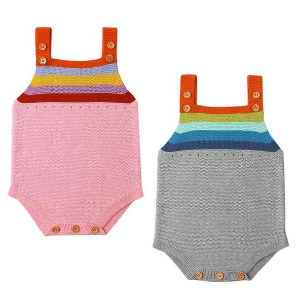 20119 born romper girls clothes rainbow woolen knitted rompers summer infant baby boys jumpsuit overalls 210417, Blue
20119 born romper girls clothes rainbow woolen knitted rompers summer infant baby boys jumpsuit overalls 210417, Blue