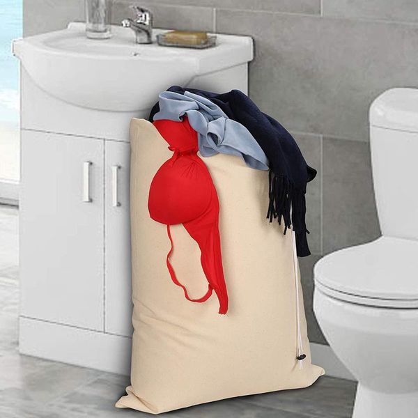 storage bags solid color cotton laundry bag, big drawstring, tied up dirty clothes and sundries, standing barrel bag #41
storage bags solid color cotton laundry bag, big drawstring, tied up dirty clothes and sundries, standing barrel bag #41