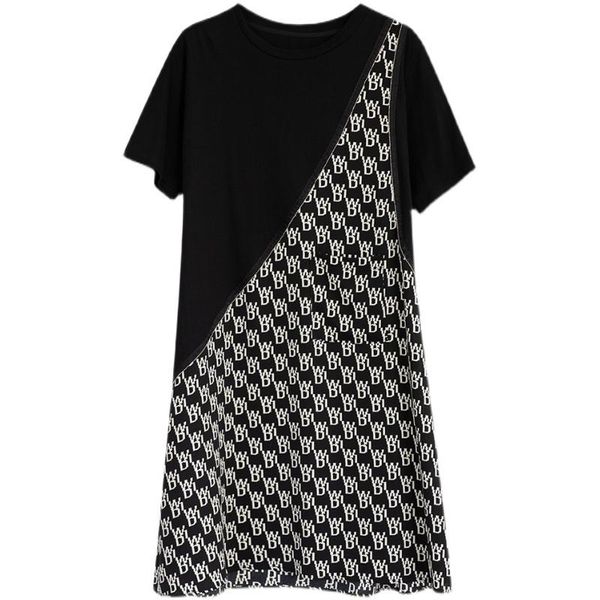 casual dresses elegant splicing black office ladies chic mini plus size dress women trendy vestidos summer ukraine clothes, Black;gray
casual dresses elegant splicing black office ladies chic mini plus size dress women trendy vestidos summer ukraine clothes, Black;gray