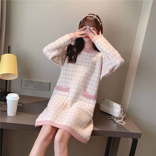 casual dresses dress women clothes korean version small fragrance medium length woolen autumn winter loose net red lazy knitting uih9, Black;gray
casual dresses dress women clothes korean version small fragrance medium length woolen autumn winter loose net red lazy knitting uih9, Black;gray