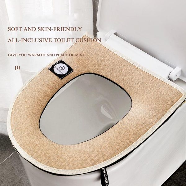 toilet seat covers washable warm cover with handle toilete accessories soft plush zipper wc mat bathroom decoration
toilet seat covers washable warm cover with handle toilete accessories soft plush zipper wc mat bathroom decoration