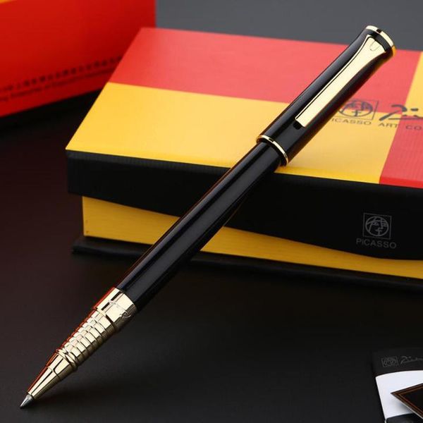 ballpoint pens picasso 988 fashion pimio metal roller ball pen with refill black office & school exquisite writing gift box optiona, Blue;orange
ballpoint pens picasso 988 fashion pimio metal roller ball pen with refill black office & school exquisite writing gift box optiona, Blue;orange