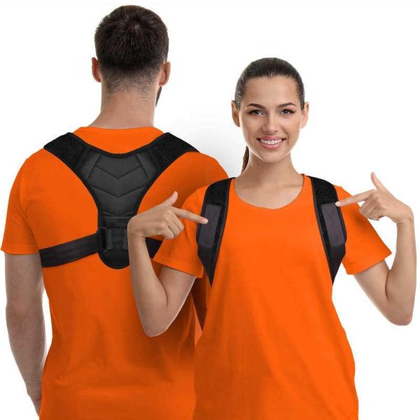 women's shapers brace support belt adjustable back posture corrector clavicle spine shoulder lumbar correction shaper, Black;white
women's shapers brace support belt adjustable back posture corrector clavicle spine shoulder lumbar correction shaper, Black;white
