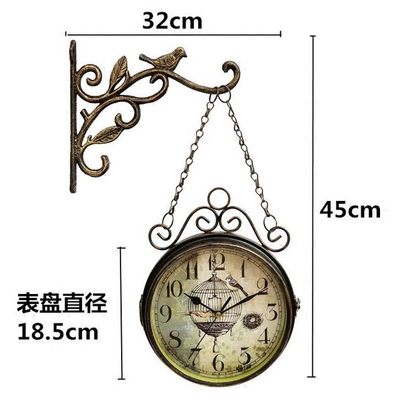 wall clocks double face vintage clock digital kitchen metal large living room relogios de parede home decorations 50zb50
wall clocks double face vintage clock digital kitchen metal large living room relogios de parede home decorations 50zb50
