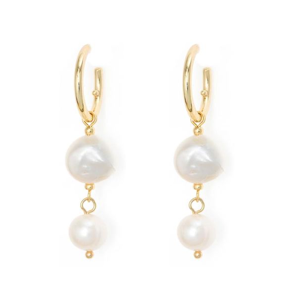 dangle & chandelier baroque temperament girl long pearl drop earing earring women, Silver
dangle & chandelier baroque temperament girl long pearl drop earing earring women, Silver