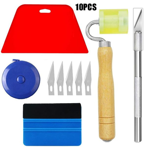 professional hand tool sets 10 pcs in 1 wallpaper smoothing film kit for window tinting tools wrap precut tint installation
professional hand tool sets 10 pcs in 1 wallpaper smoothing film kit for window tinting tools wrap precut tint installation