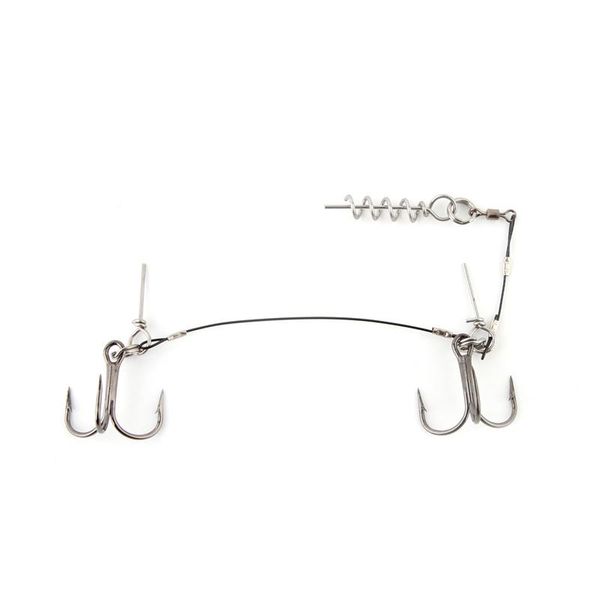 double vmc hook fishing lure soft bait rig with screw connector breaking strength stingers for big shad tackle hooks
double vmc hook fishing lure soft bait rig with screw connector breaking strength stingers for big shad tackle hooks