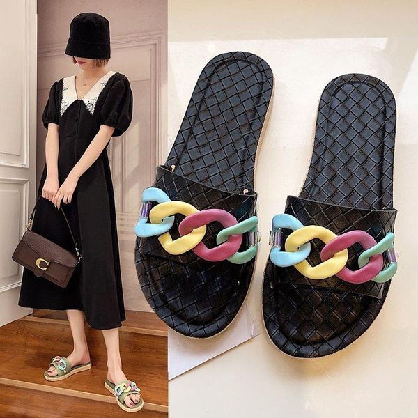 women's slippers slides 2021 casual open toe shoes sweet summer beach comfort female sandals zapatos mujer, Black
women's slippers slides 2021 casual open toe shoes sweet summer beach comfort female sandals zapatos mujer, Black