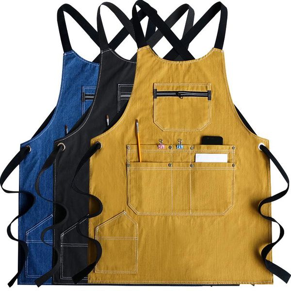aprons solid coffee master apron for kitchen accessories women hairdresser pocket canvas bib baking
aprons solid coffee master apron for kitchen accessories women hairdresser pocket canvas bib baking
