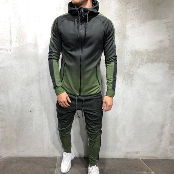 men's tracksuits sportswear set men 's spring autumn zipper sweatshirt series 3d digital gradient color man jogging sports suit tw, Gray
men's tracksuits sportswear set men 's spring autumn zipper sweatshirt series 3d digital gradient color man jogging sports suit tw, Gray