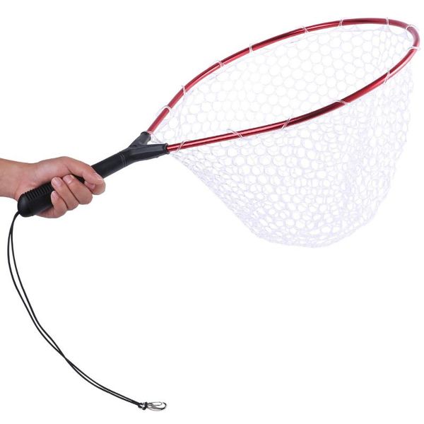 fishing accessories sougayilang super strong net pe material red color trout landing monofilament big mesh network
fishing accessories sougayilang super strong net pe material red color trout landing monofilament big mesh network