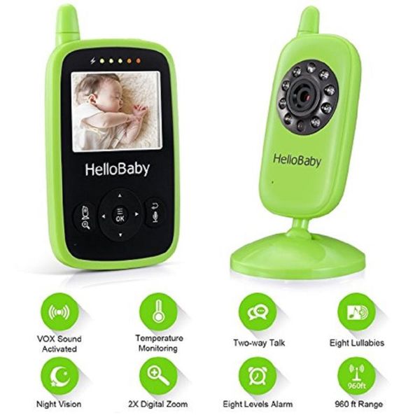portable baby monitor 2.4inch hellobaby with infrared night vision&2 ways talking rechargeable battery,vox setting monitors
portable baby monitor 2.4inch hellobaby with infrared night vision&2 ways talking rechargeable battery,vox setting monitors