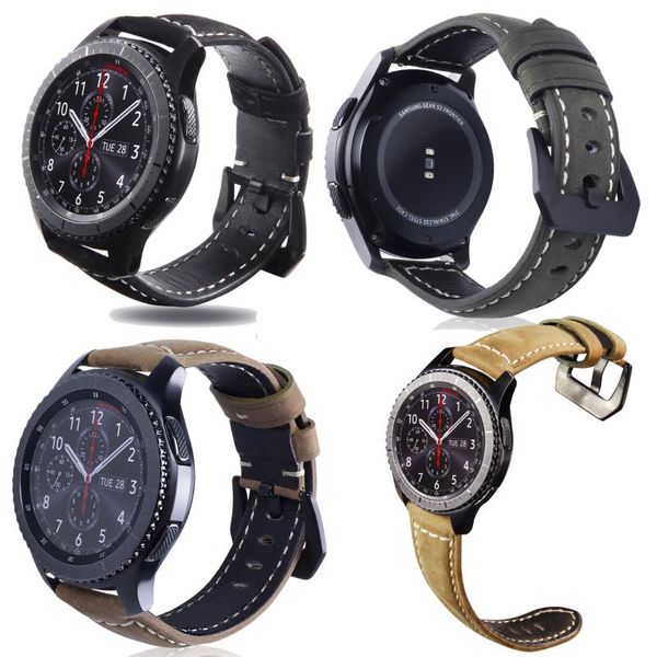 watch bands suede leather loop watchband for samsung gear s3 replacement bracelet band strap 22mm, Black;brown 
watch bands suede leather loop watchband for samsung gear s3 replacement bracelet band strap 22mm, Black;brown