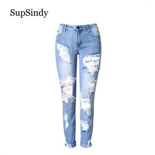 supsindy summer women jeans fashion cuffs casual wild slim ripped for pencil pants denim trousers female blue women's
supsindy summer women jeans fashion cuffs casual wild slim ripped for pencil pants denim trousers female blue women's