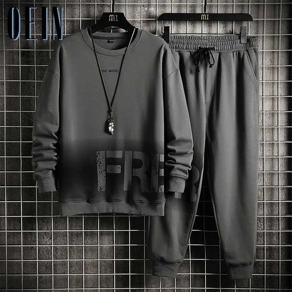 mens clothing 2 piece set winter autumn tracksuit men jogging suit male running clothes patchwork sweatshirts jogger sets 211220, Gray
mens clothing 2 piece set winter autumn tracksuit men jogging suit male running clothes patchwork sweatshirts jogger sets 211220, Gray