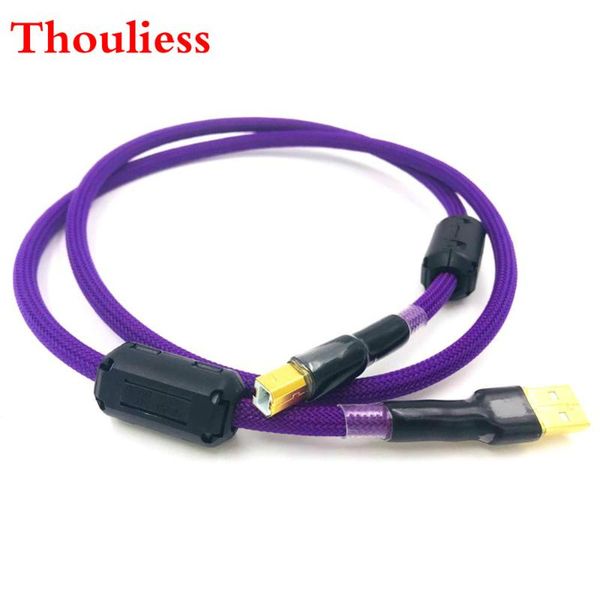 audio cables & connectors thouliess hifi 7n occ single crystal copperr usb cable dac a-b digital 2.0 type a to b male
audio cables & connectors thouliess hifi 7n occ single crystal copperr usb cable dac a-b digital 2.0 type a to b male