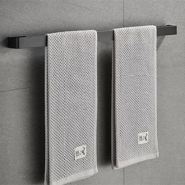 towel racks nail-toilet rack 304 stainless steel black bar hanger bathroom holder square hardware accessories
towel racks nail-toilet rack 304 stainless steel black bar hanger bathroom holder square hardware accessories