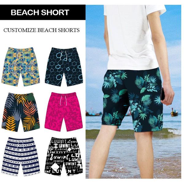 gym clothing diy customize beach shorts 2021 style four cents short waterproof breathable, White;black
gym clothing diy customize beach shorts 2021 style four cents short waterproof breathable, White;black