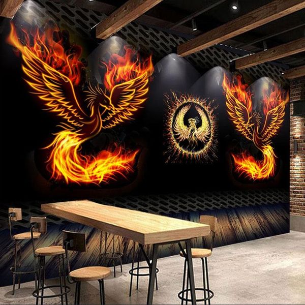 wallpapers custom 3d wallpaper modern creative fire birds black background wall mural restaurant cafe bar paper pvc waterproof sticker
wallpapers custom 3d wallpaper modern creative fire birds black background wall mural restaurant cafe bar paper pvc waterproof sticker