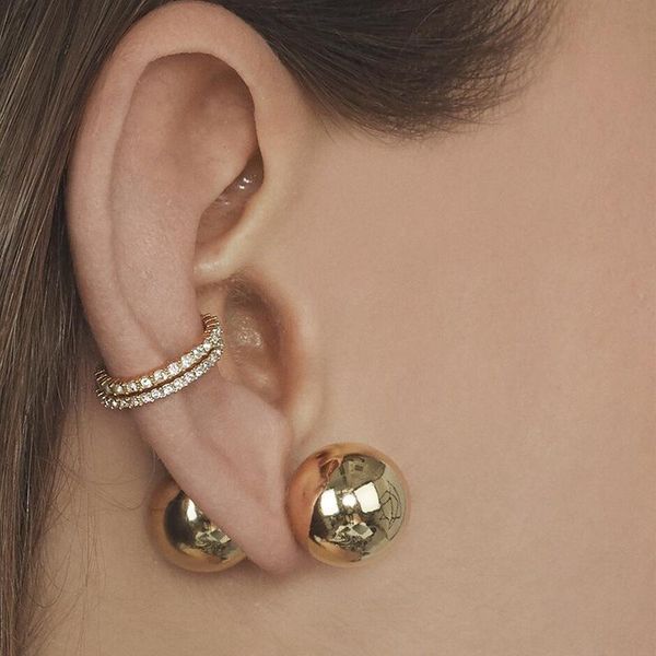 stud simple metal double ball piercing earrings woman girls christmas accessories gift jewelry, Golden;silver
stud simple metal double ball piercing earrings woman girls christmas accessories gift jewelry, Golden;silver