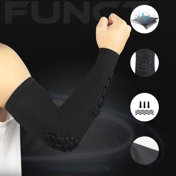 elbow & knee pads 1pc sports protective sleeve joint guard cover elastic anti-collision arm protector outdoor equipme, Black;gray
elbow & knee pads 1pc sports protective sleeve joint guard cover elastic anti-collision arm protector outdoor equipme, Black;gray