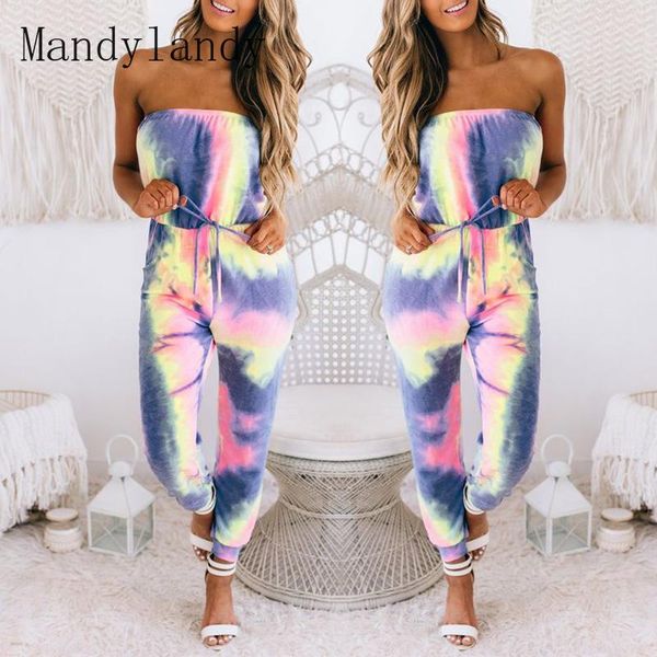 mandylandy autumn fashion printed loose jumpsuit women's casual sleeveless tie-dyed backless lace-up pencil jumpsuits & rompers, Black;white
mandylandy autumn fashion printed loose jumpsuit women's casual sleeveless tie-dyed backless lace-up pencil jumpsuits & rompers, Black;white