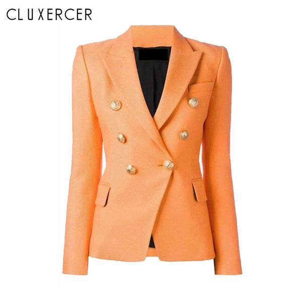 women's suits & blazers orange classic designer women and jackets casual double breasted long sleeve blazer ladies, White;black
women's suits & blazers orange classic designer women and jackets casual double breasted long sleeve blazer ladies, White;black