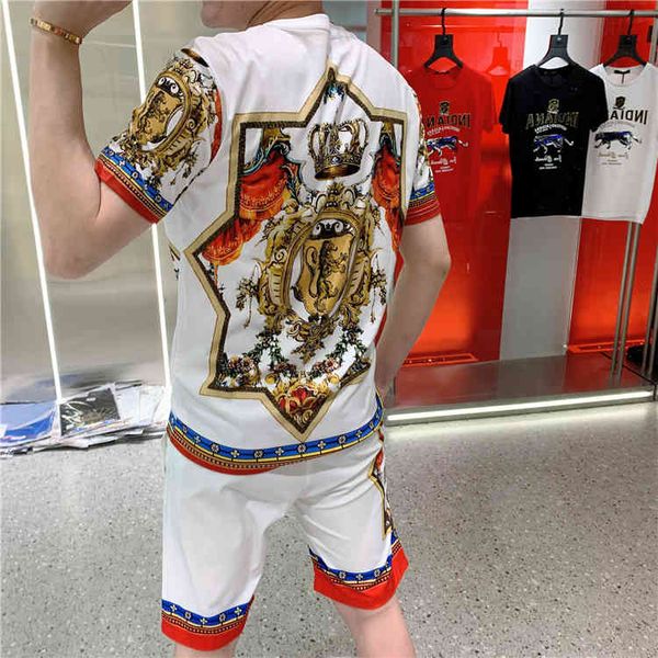 men's tracksuits 2021 men's training set will see casual male impression running manga short t-shirt shorts two pieces together, Gray
men's tracksuits 2021 men's training set will see casual male impression running manga short t-shirt shorts two pieces together, Gray