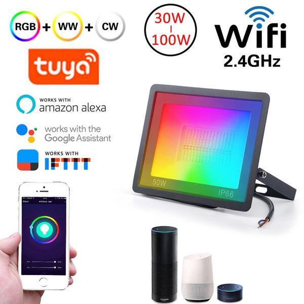 floodlights led smart wifi home outdoor lighting tuya app life rgb flood light ip66 50w/100w 220v spotlight
floodlights led smart wifi home outdoor lighting tuya app life rgb flood light ip66 50w/100w 220v spotlight