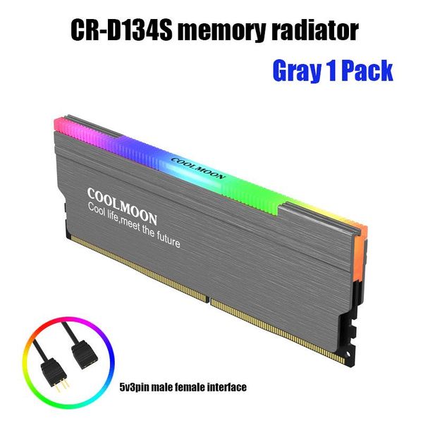 fans & coolings coolmoon ram heatsink argb, memory radiator rgb, 5v 3pin m/b sync, cr-d134s
fans & coolings coolmoon ram heatsink argb, memory radiator rgb, 5v 3pin m/b sync, cr-d134s