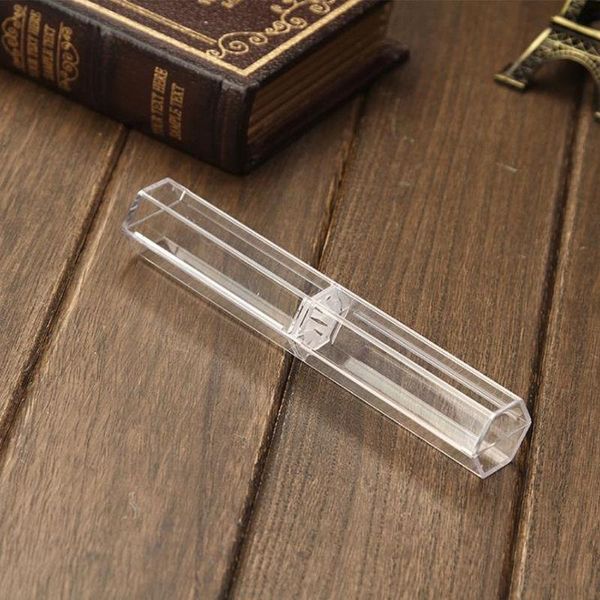 storage boxes & bins hexagonal crystal transparent plastic pen box gift metal pencil case f20214041
storage boxes & bins hexagonal crystal transparent plastic pen box gift metal pencil case f20214041