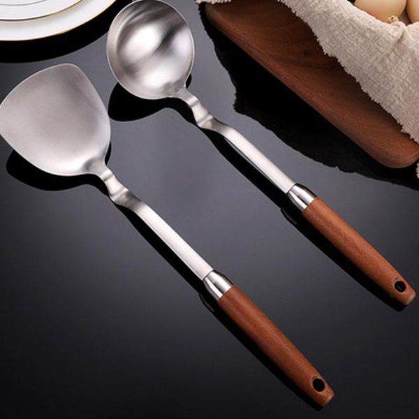 dinnerware sets 304 stainless steel spatula wooden handle stir-fry creative cooking utensils wall hanging
dinnerware sets 304 stainless steel spatula wooden handle stir-fry creative cooking utensils wall hanging