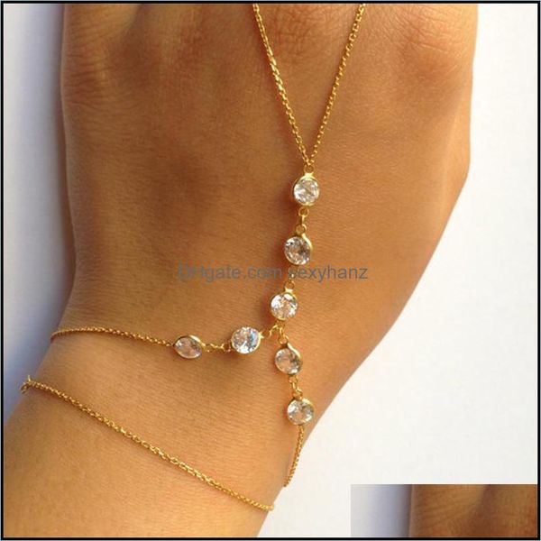 bangle bracelets jewelry women bracelet fashion gold sier color rhinestone bracelet&bangle hand chain dainty aessories for drop delivery 202, Black
bangle bracelets jewelry women bracelet fashion gold sier color rhinestone bracelet&bangle hand chain dainty aessories for drop delivery 202, Black