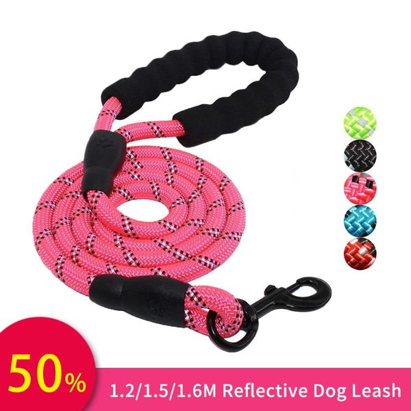 1.5m/1.6m reflective dog leash nylon rope leads durable mountain climbing training leashes for small puppy large dogs collars &
1.5m/1.6m reflective dog leash nylon rope leads durable mountain climbing training leashes for small puppy large dogs collars &