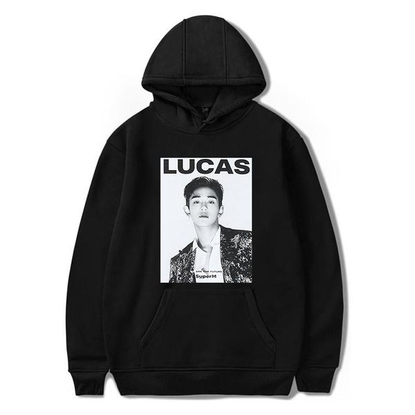 men's hoodies & sweatshirts lucas super men women street style pullover tracksuit hoodie print harajuku hip hop, Black
men's hoodies & sweatshirts lucas super men women street style pullover tracksuit hoodie print harajuku hip hop, Black