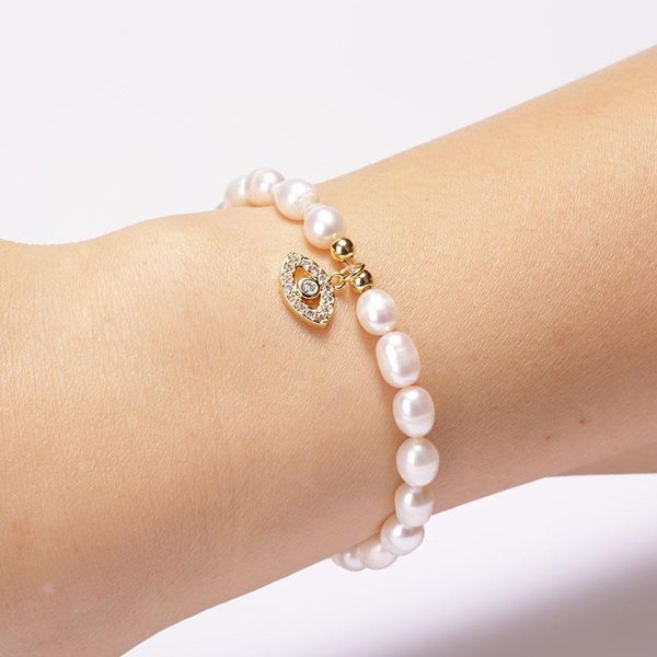 charm bracelets fashion simple style evil eye rainbow cz various shape accessory pendant natural freshwater pearl women men charms bracelet, Golden;silver
charm bracelets fashion simple style evil eye rainbow cz various shape accessory pendant natural freshwater pearl women men charms bracelet, Golden;silver