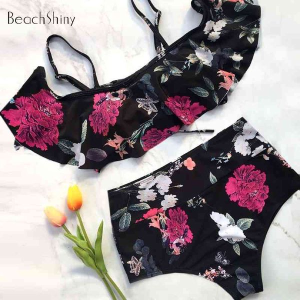 women's swimwear bikinis women high waist swimsuit halter bikini set retro bathing suits print floral 3012 jupq, White;black
women's swimwear bikinis women high waist swimsuit halter bikini set retro bathing suits print floral 3012 jupq, White;black