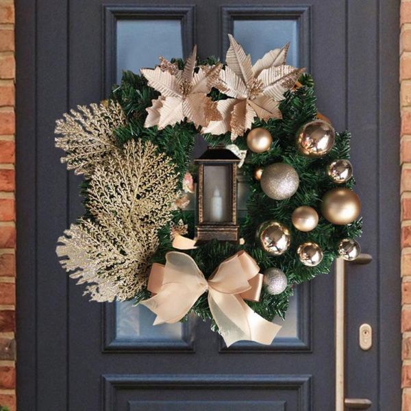 decorative flowers & wreaths christmas wreath garland door decoration bow tie gold champagne window wall ornament home party
decorative flowers & wreaths christmas wreath garland door decoration bow tie gold champagne window wall ornament home party