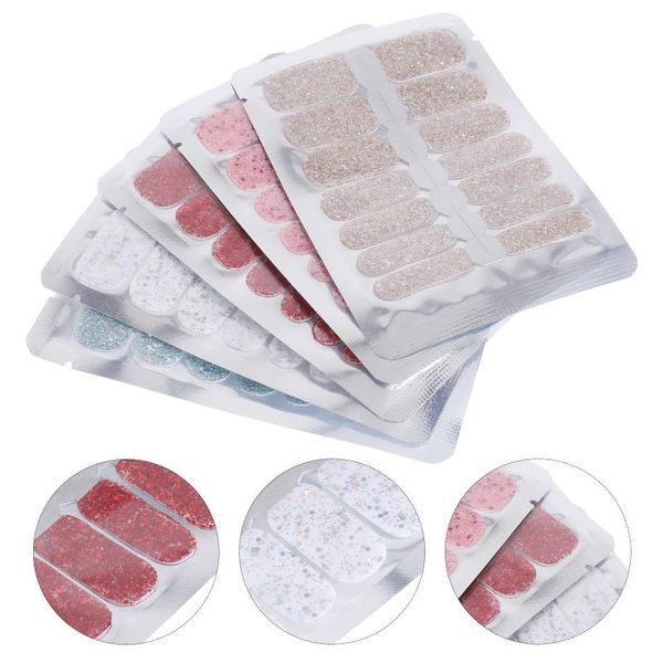 nail brushes 1set of shine pattern style manicure stickers finished oil film, Yellow
nail brushes 1set of shine pattern style manicure stickers finished oil film, Yellow