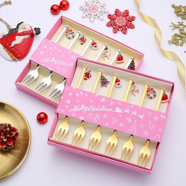 christmas decorations 6pcs 2021 metal coffee fork stirring scoops gift box set xmas navidad tableware ornaments noel year 2022
christmas decorations 6pcs 2021 metal coffee fork stirring scoops gift box set xmas navidad tableware ornaments noel year 2022