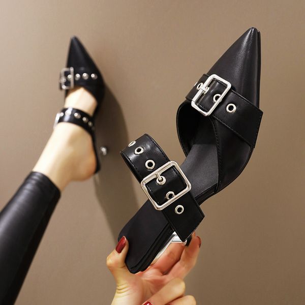 luxury dress shoes 40 / 48 large sho 2021 sandals baotou high heel's slippers, Black
luxury dress shoes 40 / 48 large sho 2021 sandals baotou high heel's slippers, Black