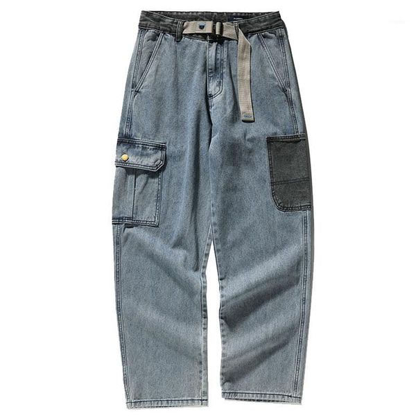 men's jeans 2021, Blue