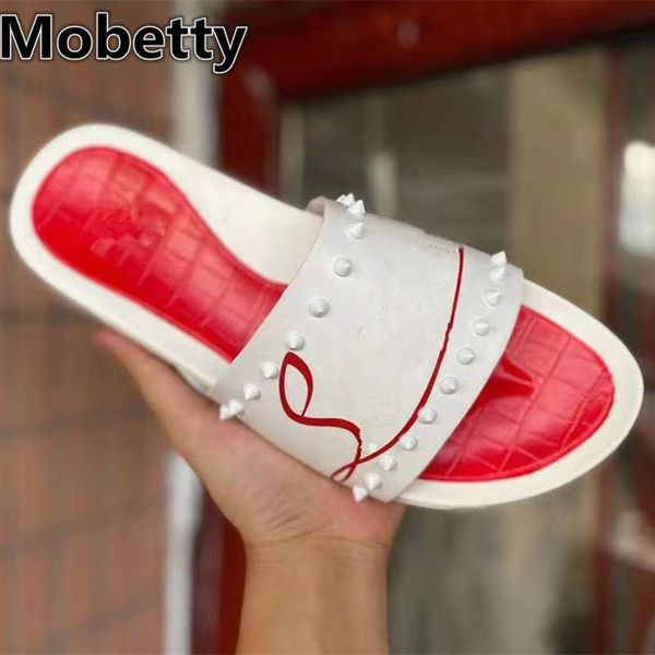 slippers fashion women open toe crystal rivet flip flops trend flat outdoor platform ladies shoes, Black
slippers fashion women open toe crystal rivet flip flops trend flat outdoor platform ladies shoes, Black