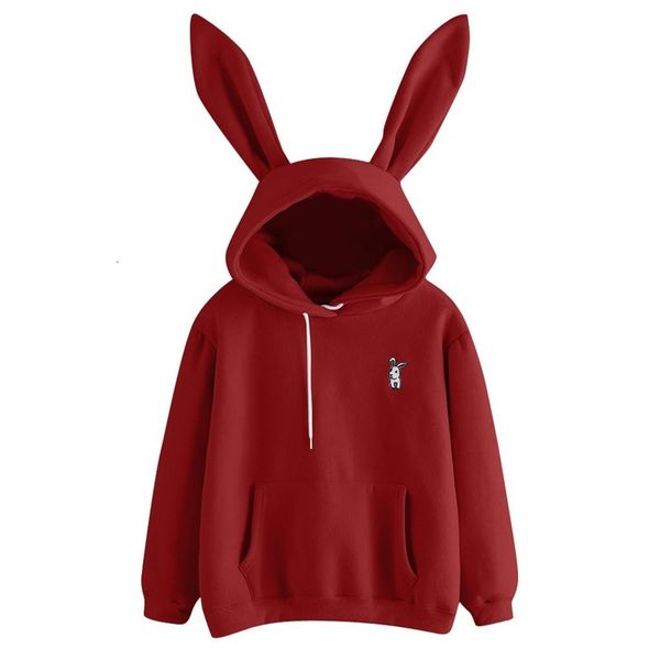 sweater autumn winter rabbit ears fashion hoody casual colors solid color warm sweatshirt hoodies for women, White;black
sweater autumn winter rabbit ears fashion hoody casual colors solid color warm sweatshirt hoodies for women, White;black